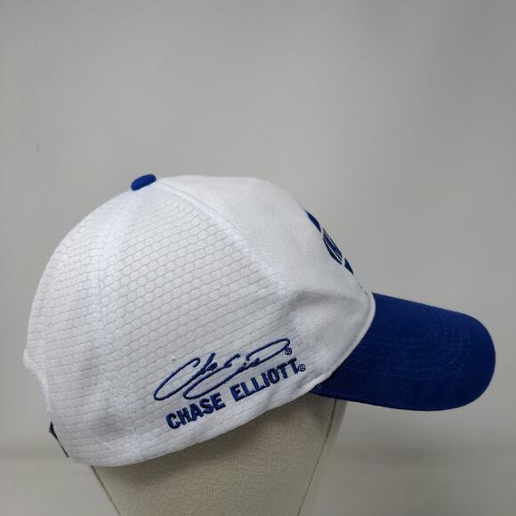 Napa Racing Strapback Hat Blue White Embroidered Logo Adjustable Chase Elliot - Picture 4 of 6